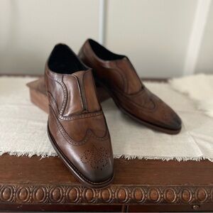 Johnston & Murphy Brown Leather Oxfords
